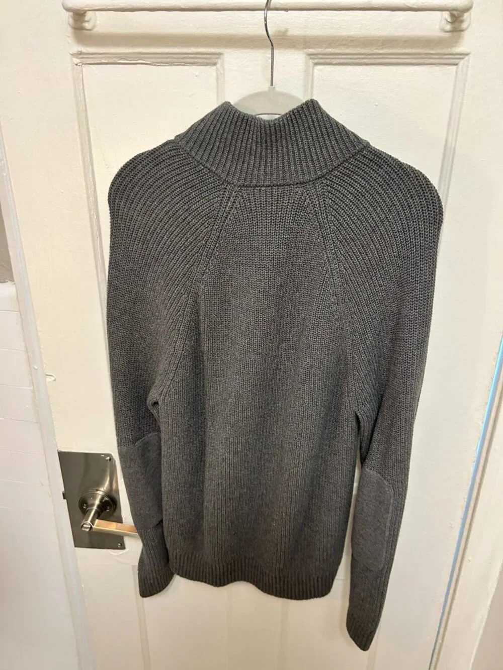 Thick Grey Banana Republic Zip-Up Never Worn
